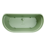 vibia campana wall basket 35cm pistache green